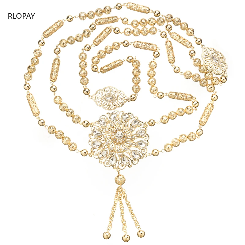 Новинка модные марокканские Свадебные украшения для груди женское Ювелирное