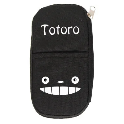 Мой сосед Тоторо Косплей Холст Карандаш чехол на молнии мультфильм Косметика