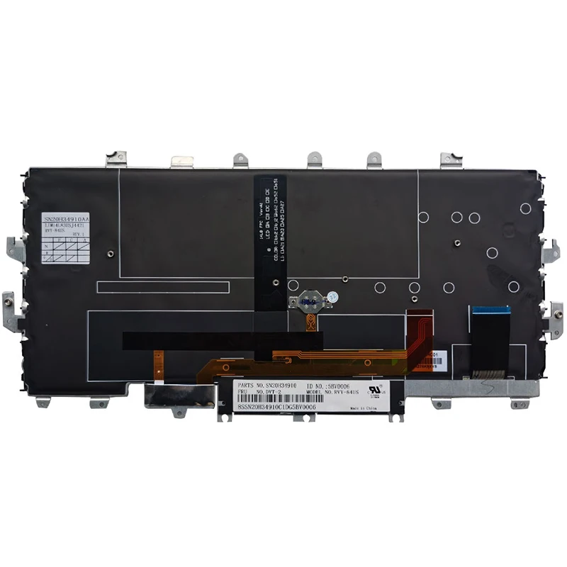 Новая английская клавиатура для ноутбука Lenovo Thinkpad X1 yoga 1-я 2016 черная | Компьютеры и