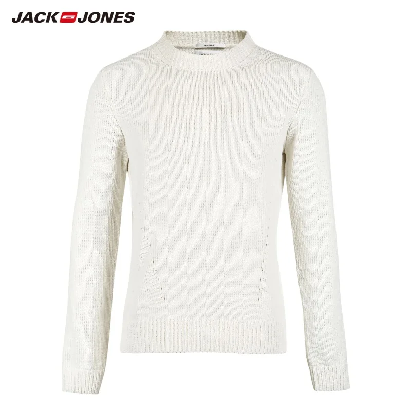 JackJones зимний мужской модный тренд свитер с круглым вырезом 218424510|Джемперы| |