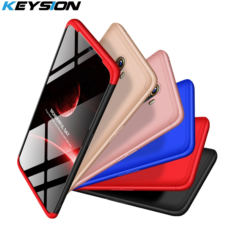 Чехол-накладка KEYSION для Realme X2/X2 Pro/5/3 Pro матовый с полным покрытием 360 градусов |