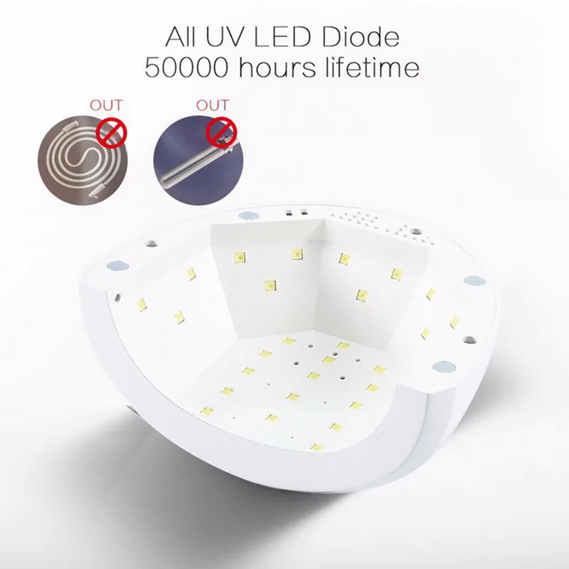 Лампа SUNUV 48 Вт лампа для ногтей Сушилка УФ светодиодный светильник белого цвета