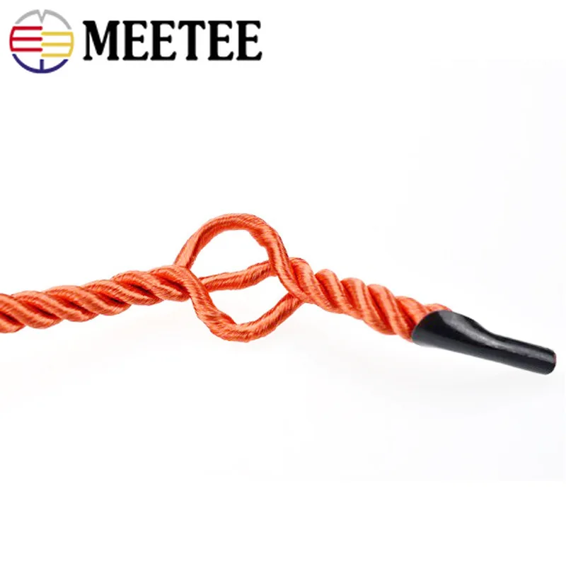 Meetee 20 метров 5 мм 3 акции витые полиэфирные хлопковые нейлоновые Шнуры DIY ремесло плетеная декоративная веревка шнурок ремень аксессуары