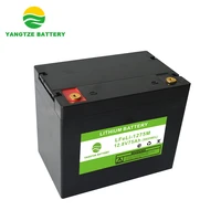 5 years warranty li ion battery pack 12v 75ah with 12 years working life