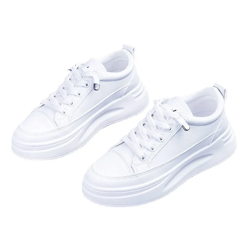 

Little White Shoes Female Summer 2021 Spring Net Red Board Shoes Wild Explosion Spring and Autumn New Dad Ins Sports White Shoes