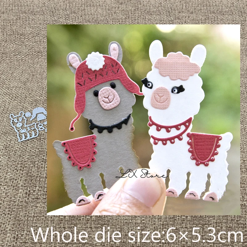 

XLDesign Craft Metal Cutting Die cut dies lovely alpaca decoration scrapbook Album Paper Card Craft Embossing die cuts