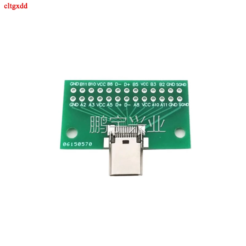 1 шт. TYPE-C женский манекен головы тестовая плата двухсторонний положительный и