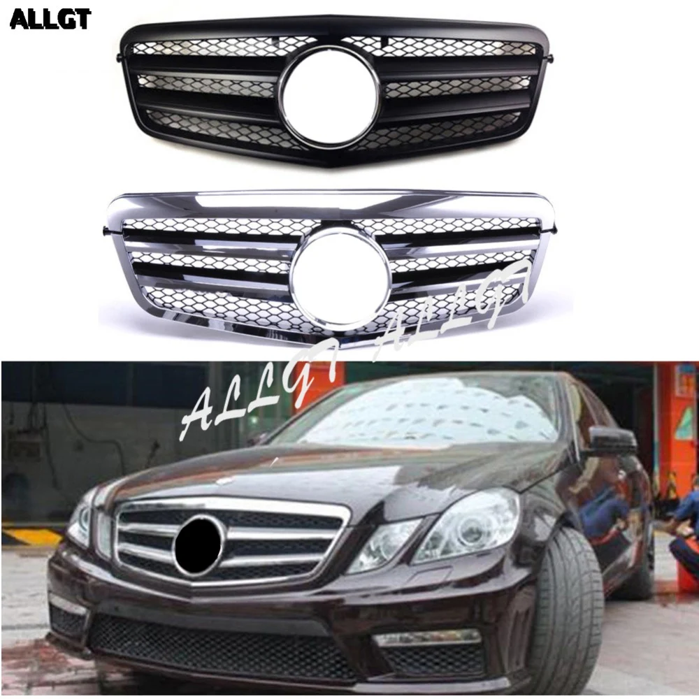 Автомобильный передний гриль подходит для Mercedes Benz NEW E Class E350 E550 E63 2010 2011 2012 2013 W212