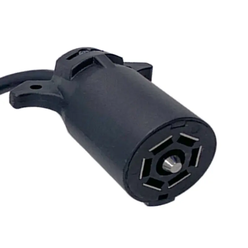 $186.56 USA To EU Trailer Light Converter US Vehicle 7-Pole RV Blade Socket To European Trailer EU 7-Pin Round Plug