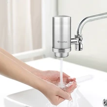 Wheelton Kitchen Tap Filter Water Purifier Composite Activated Carbon Household Drinking Filtration Home Stainless Steel Faucet