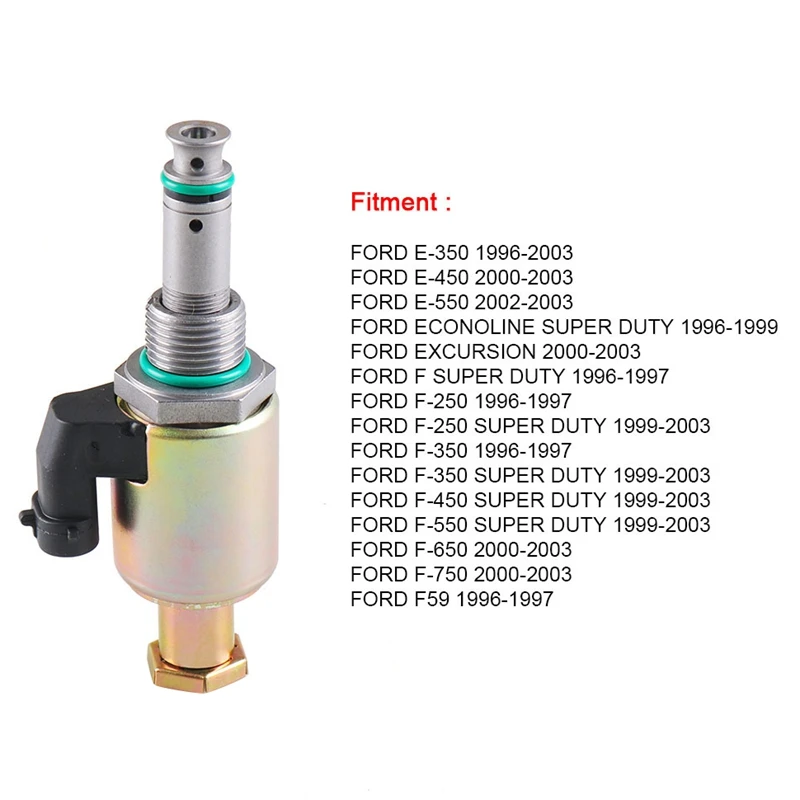 

For Fuel Injection Pressure Regulator Fit for Ford Ipr Valve 7.3L / F81A9C968Aa