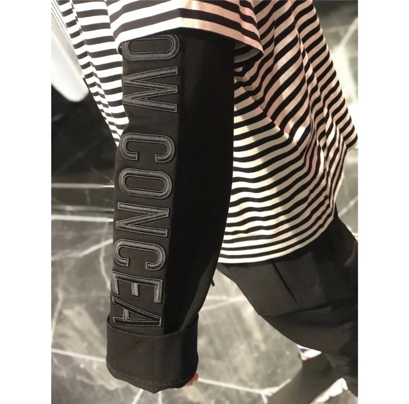 

and white Black JUUN.J T Shirt Men Women 1:1 high quality Long sleeve Embroidery Oversized Casual JUUN.J T-Shirts