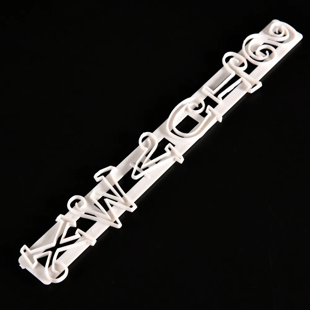 6 шт./компл. Кухонные гаджеты с русскими буквами помадка алфавит буквенный номер