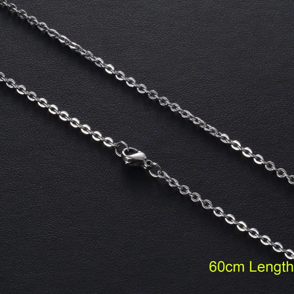 Невыцветающая подвеска-крест из нержавеющей стали длиной 60 см | Украшения и