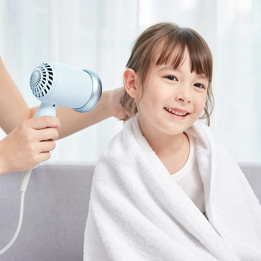 Xiaomi детский Фен Мягкий ветер не горячий низкий уровень шума излучения