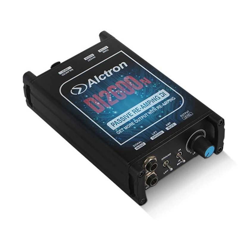 

Alctron DI2600N Active DI Box DI Effector Signal Amplifier Editor Impedance Converter