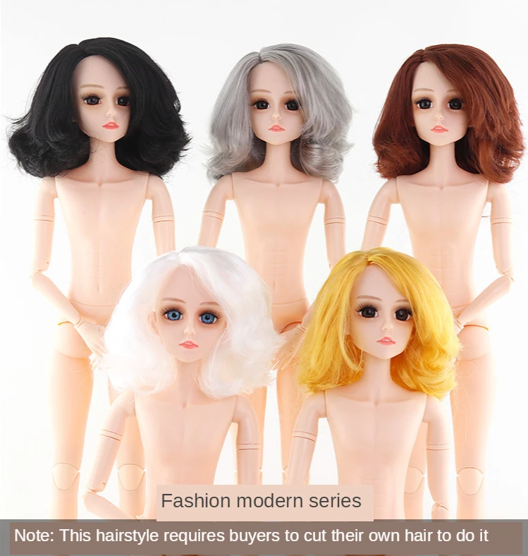 BJD кукла 60 см принцесса голая тело 22 подвижные Соединенные 3D настоящие глаза