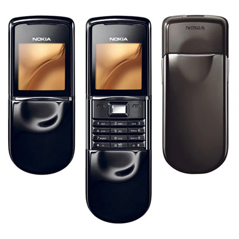 NOKIA 8800 Sirocco мобильный телефон GSM разблокированный 128MB 8800se 8800D телефон Восстановленный Русская клавиатура
