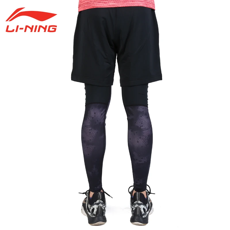 Мужские спортивные брюки Li Ning серия бадминтон эластичные дышащие штаны из