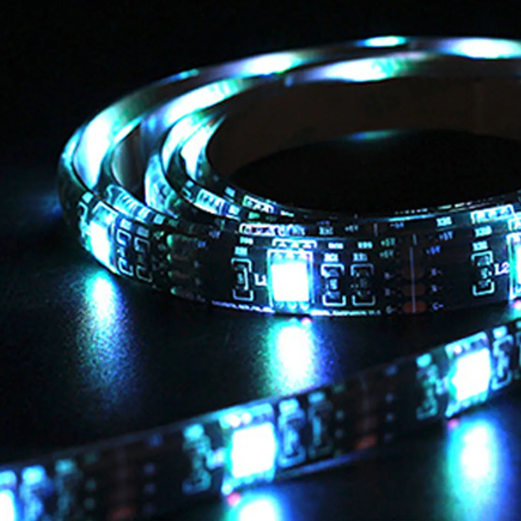 Задний светильник для комнаты Светодиодная лента USB 5050 RGB наклонный Гибкая лампа