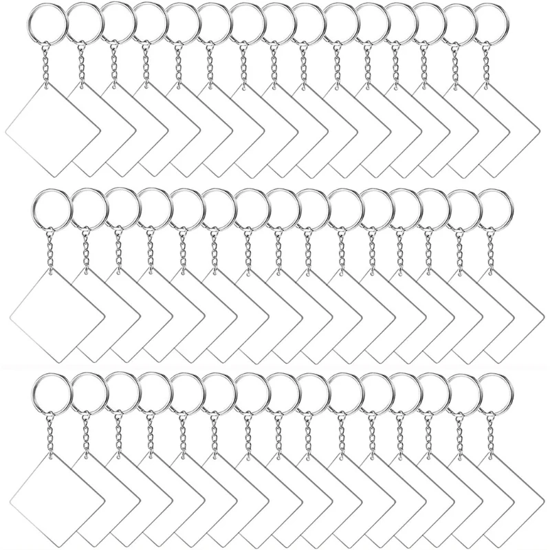 

90/120 шт. акриловые бусины орнамент Blanks футболки для девочек комплект с акриловые диски круги брелок красочный брелок для ключей с кисточкой ...