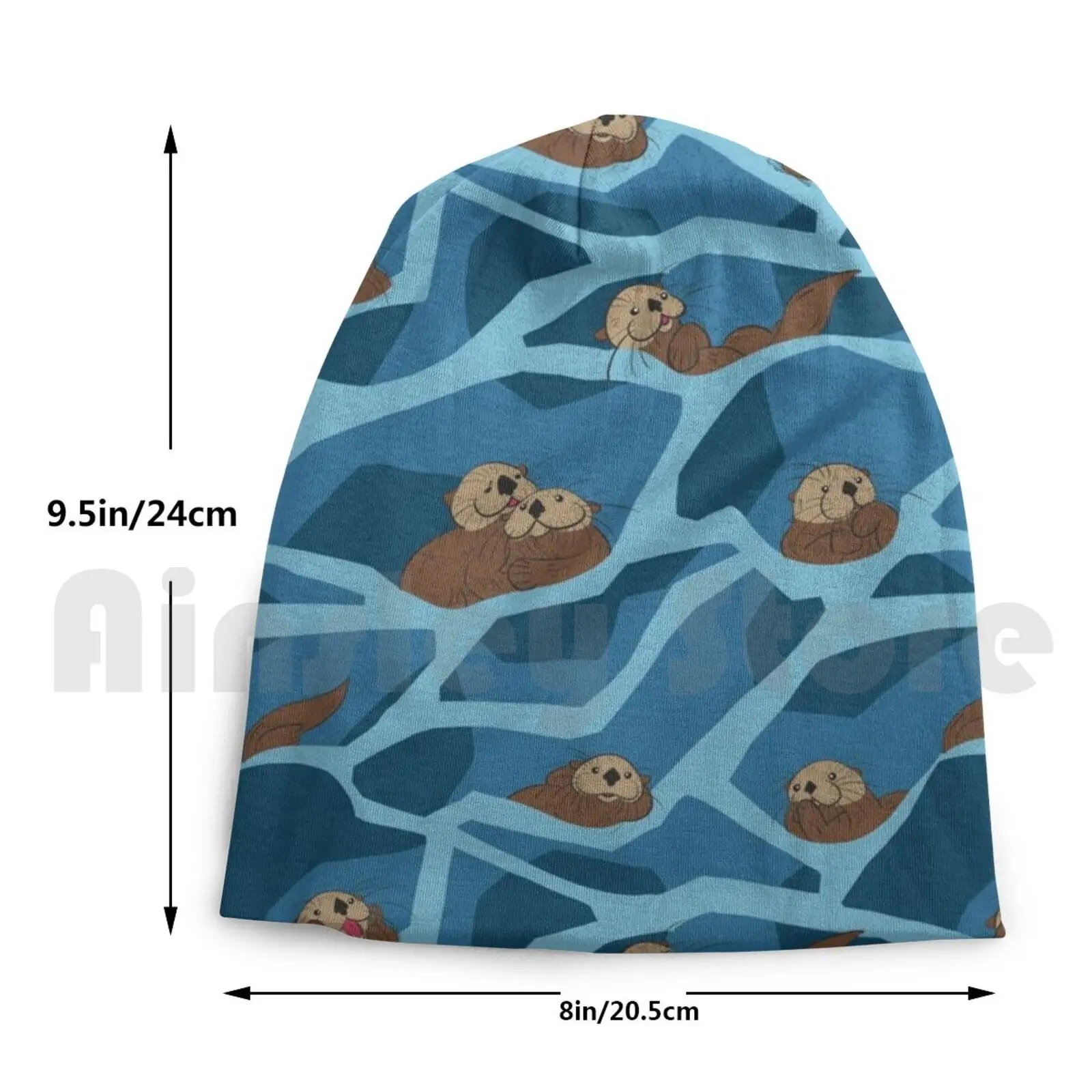 

Otters Beanies Knit Hat Hip Hop Otter Otters Cute Animals Sea Creatures Sea Otters Sea Otter Ocean