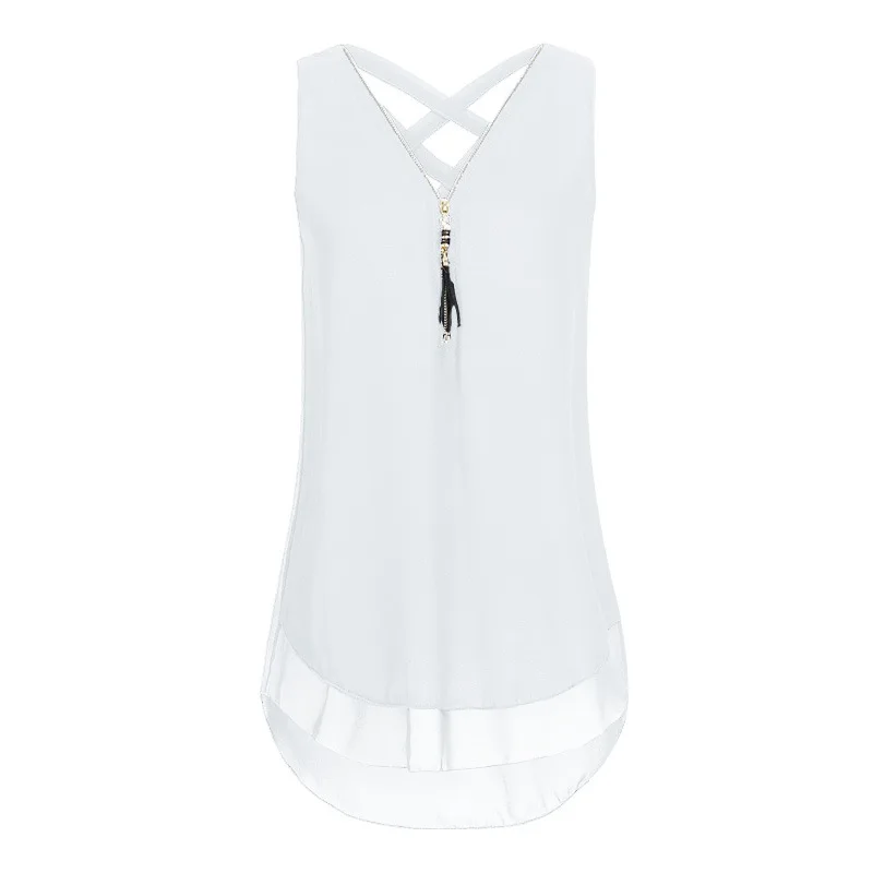 

Summer For Women 2021 T Shirt V-Neck Sleeveless Tank Tops Black Tank Top Women Bandage Casual Black Solid Tops Female Tank To