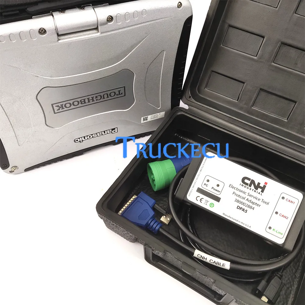 

Agriculture construction diagnostic tool for new holland case Electronic service Protoclo adapter+CFD19 laptop 9.3 software