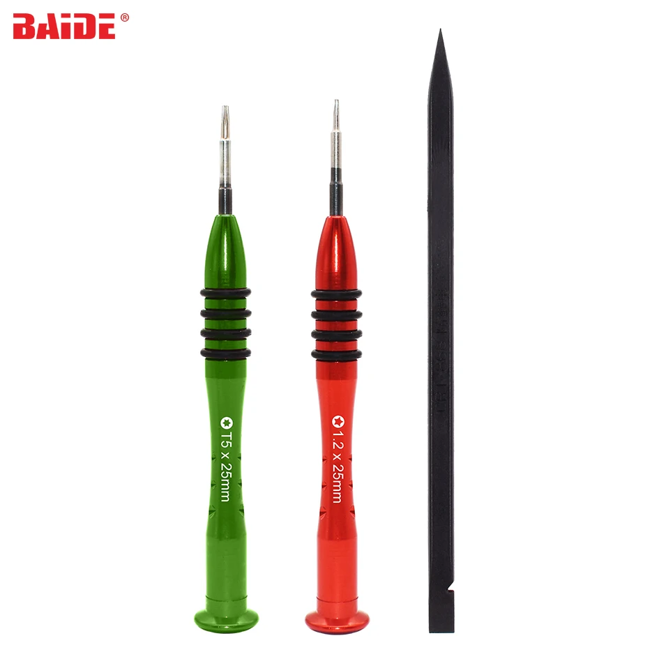 3 в 1 Прецизионная отвертка 2 мм P5 Pentalobe T5 Torx для Apple Macbook Air / Pro с дисплеем Retina набор