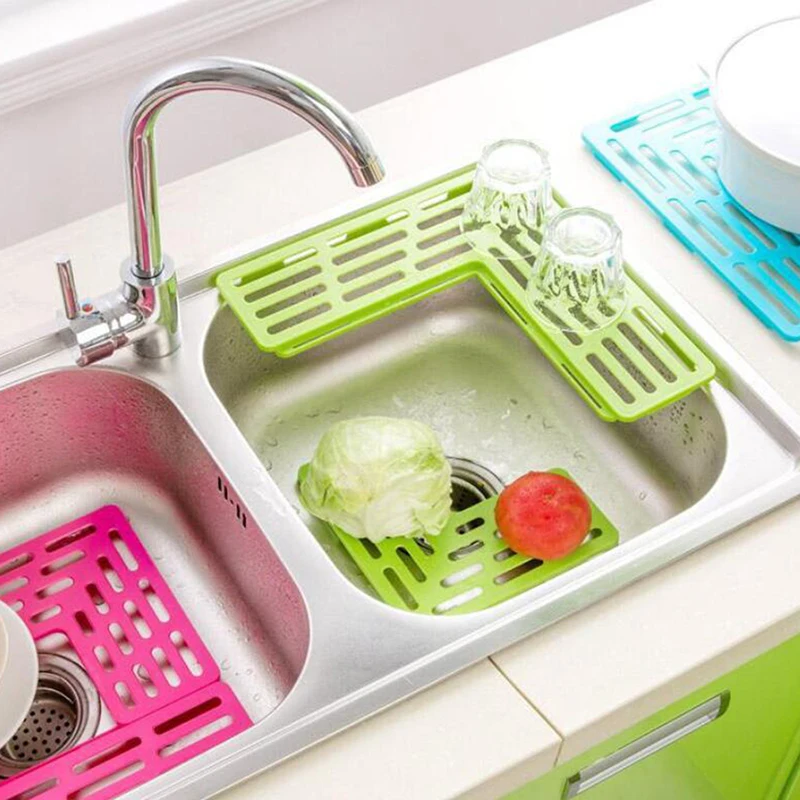 Kitchen Sink Drain Net Filter Mat Dishwasher Cup Pad Cleaning Water Draining Holder Household Products | Дом и сад