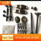 177 173F клапан коромысло толкатель стержень опорная направляющая пластина болт шпилька Гайка подходит для 173 177F GX240 GX270 бензинового двигателя запчасти