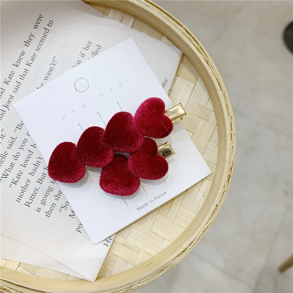 Набор заколок для волос в Корейском стиле Женская милая женская футболка с