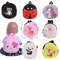 unicorn kitty bunny doll backpack purse for american 18 inch girl 43 cm born baby doll clothes accessories itemsour generation