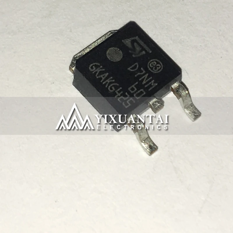 10 шт./лот 100 500 Бесплатная доставка оригинальный STD7NM60N STD7NM60 7NM60N 7NM60 TO252 |