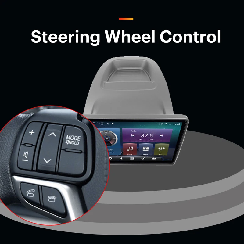 Автомобильный Аудио мультимедийный видеоплеер 2din Android сенсорный экран FM Bluetooth WIFI