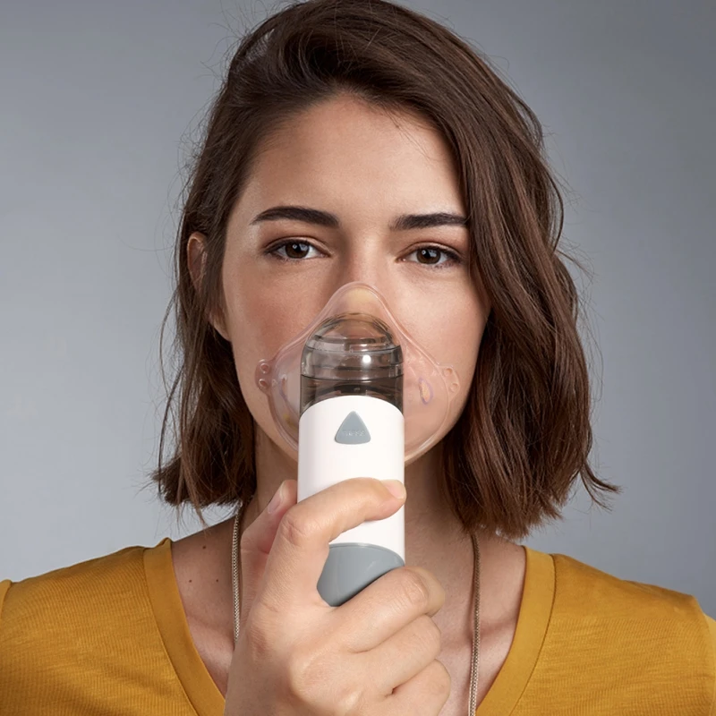 

Hand Held Asthma Nebulizer Atomizer Machine Portable Nebulizers Mesh Humidifier Nebulizador Steamer Adult Kid