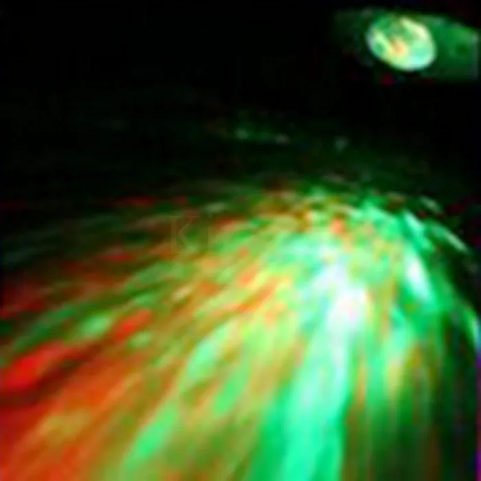 Лампа светодиодная RGB с дистанционным управлением 3 Вт эффектом волны|laser projector|dj