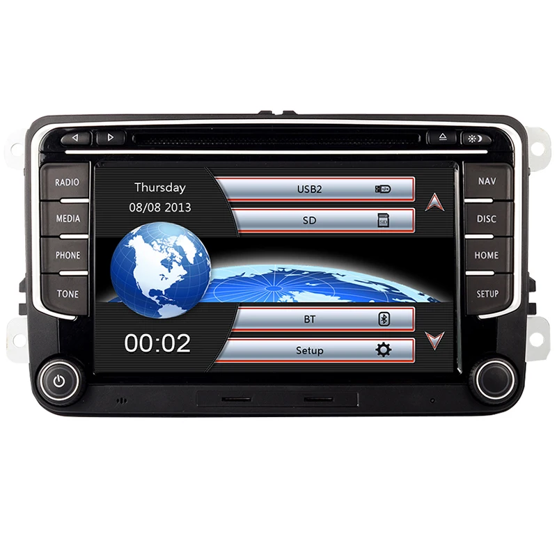 

RNS 510 car radio for V Golf Polo Passat b6 b7 Tiguan octavia with 3G GPS Bluetooth Radio USB SD Steering wheel Control