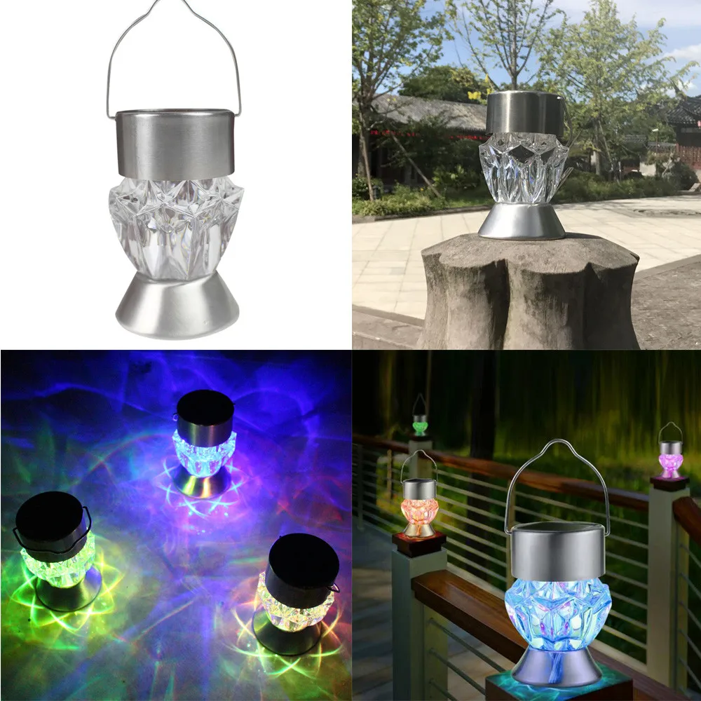 Водонепроницаемая светодиодная лампа на солнечной батарее поворотный уличный