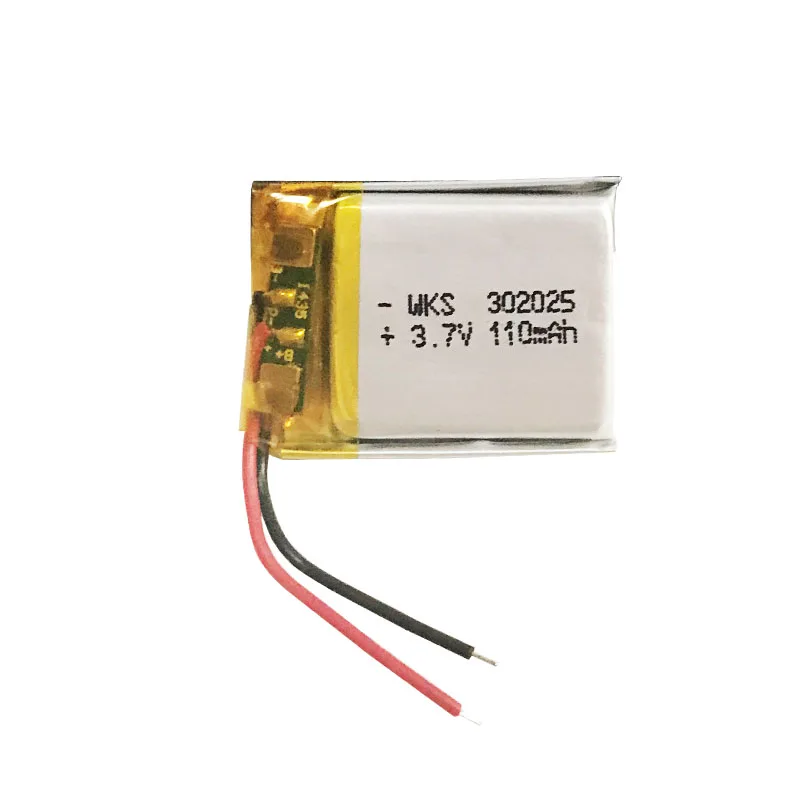 302025 3 7 V 110mAh литий-полимерный Перезаряжаемые батарея для GPS Оборудование PSP MP3 MP4 DVD