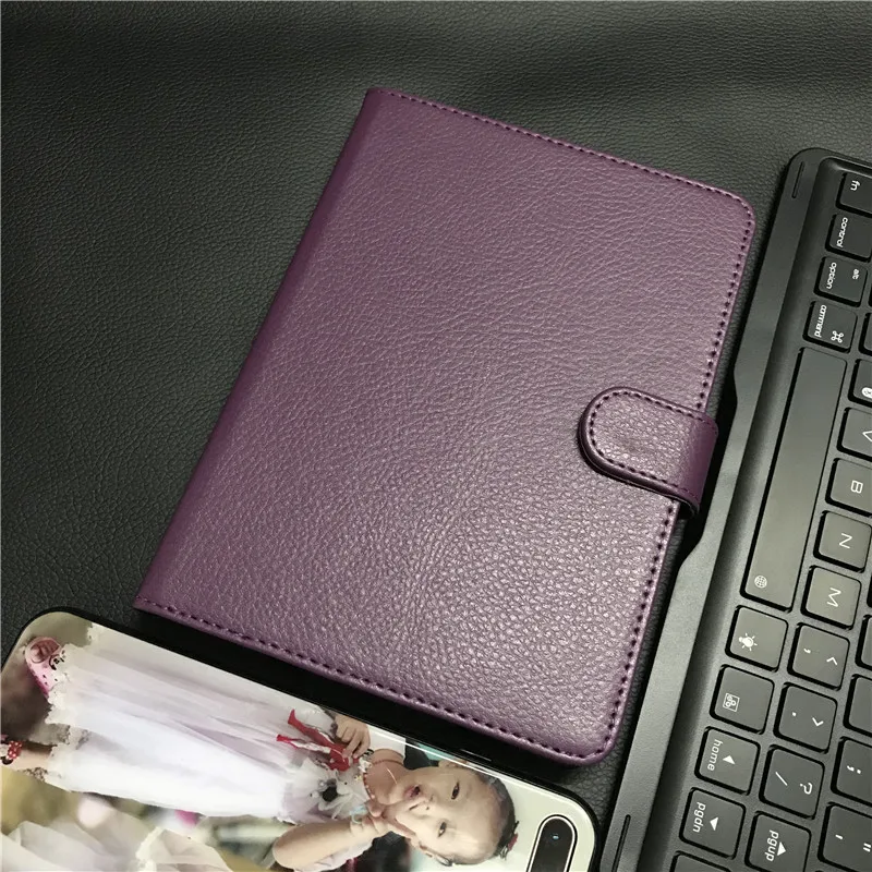 Защитный чехол HISTERS для Kindle/sony/Digma/DEXP/Onyx Boox/BQ/Kobo/PocketBook 6 дюймов электронная книга читалка Магнитный чехол Funda Capa - Цвет: PURPLE CASE
