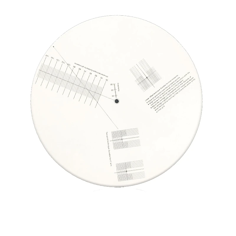 Анти скользящая LP Виниловая пластинка звукосниматель Калибровочная пластина