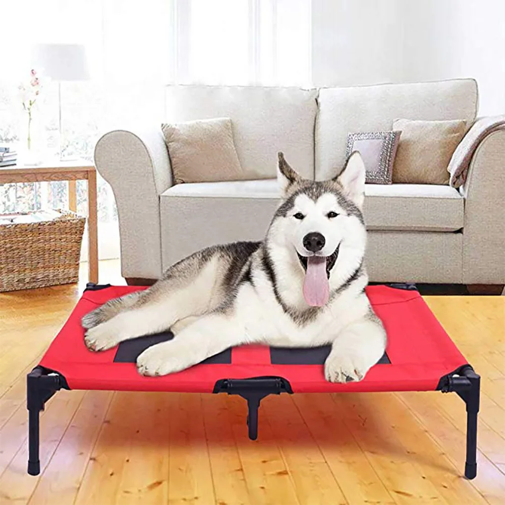 Повышенная кровать для собаки охлаждающий коврик питомца водонепроницаемый и