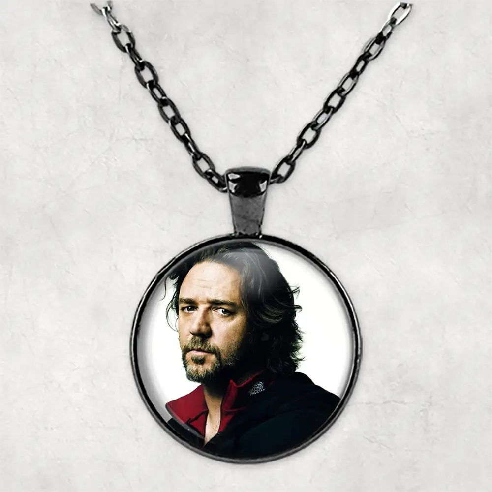 Рассел Кроу персонализированные фото ожерелье ювелирные изделия с картинами s