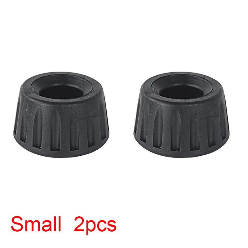 Small 2PCS От 1/4 до 3/8 винтовая подставка для штатива камеры быстросъемная нескользящая резиновая подставка для ног сменная подставка для профессионального монопода - Цвет: Small 2PCS