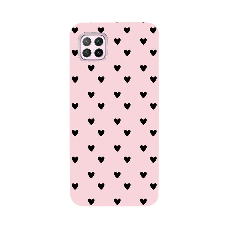 silicone for huawei p40 lite e case silicone soft tpu phone back cover for huawei p40 pro p30 mate 30 lite case phone shell coqu free global shipping