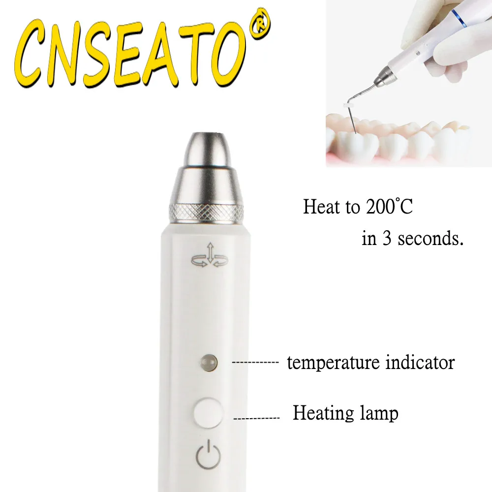 Стоматологическая гуттаперча система обтурации наконечники для нагревания