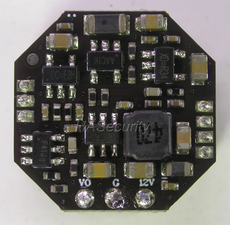 Плата видеонаблюдения mini 17x17 мм Модуль платы PCB для камеры (опциональный кабель)