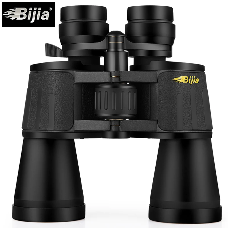 

BIJIA 10-120X80 professional zoom optical hunting binoculars wide angle camping telescope with tripod interface