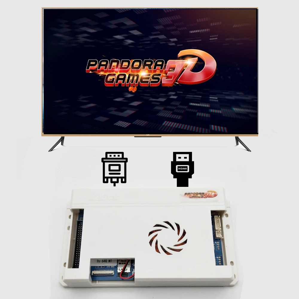Pandora Game 3D Kit 2 игрока оригинал копия SANWA джойстик хром светодиодный кнопка для DIY